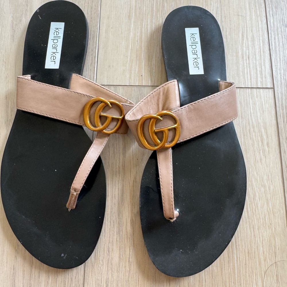Parker Women's Sandals with Gold Accent
